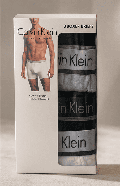 Calvin Klein Modern Stretch Boxer Briefs 3-Pack