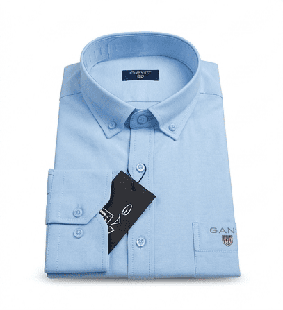 Ανδρικό Πουκάμισο GANT Oxford Button-Down – Κλασική Γραμμή, Μακρυμάνικο - Εικόνα 2