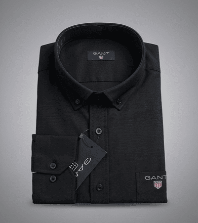 Ανδρικό Πουκάμισο GANT Oxford Button-Down – Κλασική Γραμμή, Μακρυμάνικο - Εικόνα 4