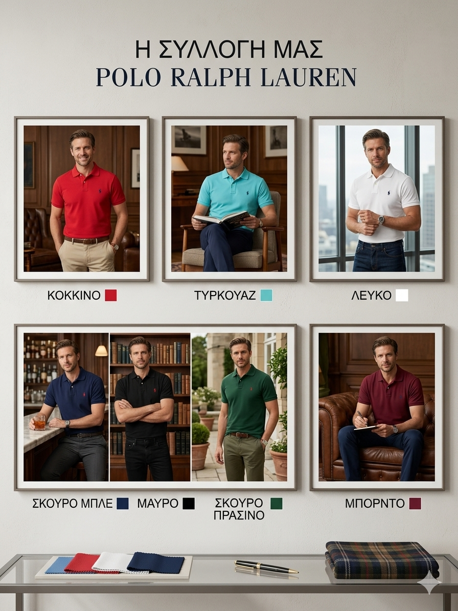 Polo Κλασική Γραμμή & Μοναδικά Χρώματα - Εικόνα 4