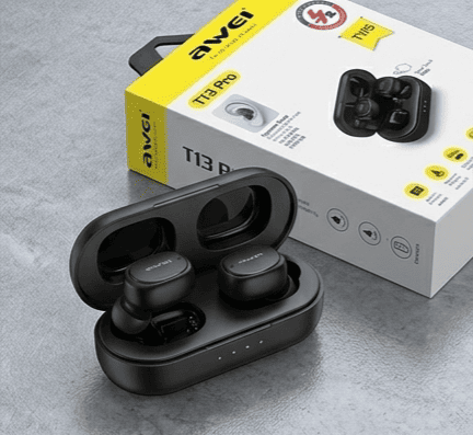 Ασύρματα Ακουστικά Bluetooth AWEI T13 Pro με Θήκη Φόρτισης & Έλεγχο Αφής