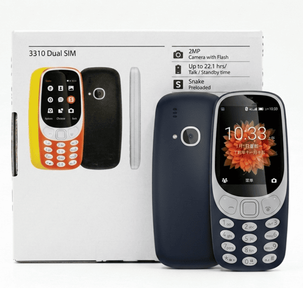 Κινητό Τηλέφωνο 3310 Dual SIM με Ελληνικό Μενού και Οδηγίες Χρήσης - Εικόνα 2